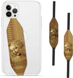 Customizable Universal Phone Grip Strap | Reversible Phone Hand Strap for Phone Cases as Phone Loop Holder| Secure handling by Comfortable Phone Strap - Head of Women