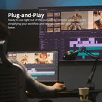 Timetec 1TB Pro Portable USB 3.2 Gen 2 Type-C/Type-A SSD Read Speed 1000MB/s Solid State Drive Stick for iPhone 15/Android/Tablet/Windows/Mac