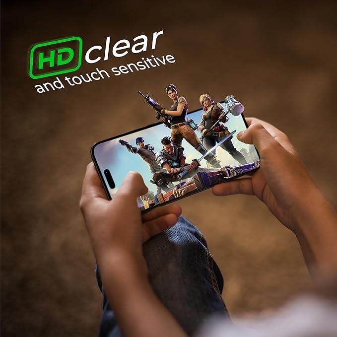 Deppa |2 Pack| Anti-Blue Light Screen Protector for iPhone 16e/14/13Pro/13 (6.1') | Scratch Resistant Tempered Glass | 3D Edge to Edge Coverage | Easy Installation Kit | Eye Safeguard TÜV Certified