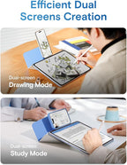 MOFT Dynamic Folio Case for iPad A16 11th Generation 11 Inch 2025/ iPad 10th Generation 10.9 Inch 2022, Silm Magnetic Stand Case with 20+ Viewing Angles, Auto Wake/Sleep, Ultra Thin, Jet Black