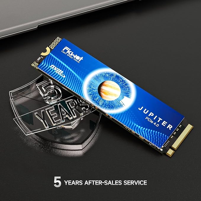 FX660 2TB M.2 SSD, PCIe Gen 4x4 Dynamic SLC Cache - Speeds up to 5200MB/s M.2 2280 NVMe Internal SSD, Upgrade Storage for PC Computer, Laptop and PS5