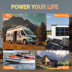 4 PCS Bluetooth 12V 314Ah LiFePO4 Lithium Battery MINI, Max. 4190Wh Energy, EV A+ Cells, Built-in 100A BMS, 15000 Deep Cycles Battery with Low-Temp Protection for RVs, Solar System, Off-Grid
