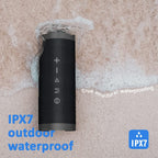 Vanzon Bluetooth Speakers, V40 Wireless Portable Bluetooth Speaker with IPX7 Waterproof, 24H Playtime, 24W Stereo Sound and TWS Dual Pairing, Suitable for Home/Party/Outdoor/Beach