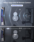 HDMI Switch 5 in 1 Out 4K@60Hz, GANA HDMI Splitter Switcher with Remote, Aluminum HDMI 2.0 Switch Box Hub for 3D, HDCP2.2, HDR, Compatible with Xbox, PS5/4/3,Fire Stick,Roku,Blu-Ray Player, Blue