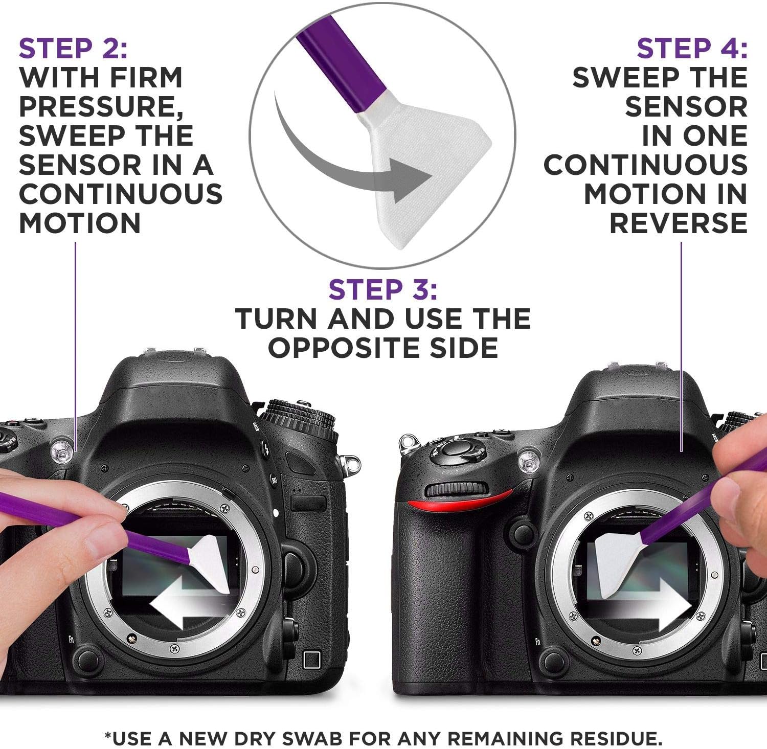 Altura Photo Professional Camera Cleaning Kit for Full Frame DSLR & Mirrorless Cameras - Lens and Sensor Cleaner - Includes Case, Spray, Swabs, Blower, Brush, Tissue Paper