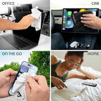 MagicFiber Microfiber Cleaning Cloth, 6 Pack - Premium Cloth for Glasses, Lens, Screens & More