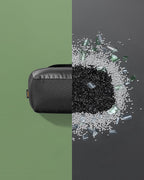 tomtoc Electronic Organizer Accessory Pouch for MacBook Charger, Cables, Power Bank, Hard Drive, Cords, Water-resistant Storage Bag with Removable Card Slots for USB Adapter, Memory Card, Black