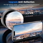 WSKEN for iPhone 16 Pro/iPhone 16 Pro Max Camera Lens Protector - [Original Shooting Model] Shatterproof Ultra HD Tempered Metal Glass Camera Screen Protector Cover Film Accessories
