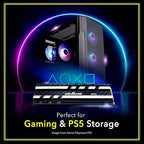 Addlink G55H 1TB PCIe 5.0 Gen5 NVMe M.2 SSD with Heatsink - Up to 10,200 MB/s - Game Ready - Internal Solid State Drive - Compatible with PCs and PS5 (ad1TBG55HM2P)