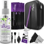Altura Photo Professional Camera Cleaning Kit for APS-C DSLR & Mirrorless Cameras - Lens and Sensor Cleaner - Includes Case, Spray, Swabs, Blower, Brush, Tissue Paper