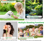 for Sony Rechargeable Wireless Remote Control - Camera Remote Shutter Release with Zoom Focus Compatible with Sony ZV-1/ZV-E10/RX0 II/A6100/A6400/A6600/A6700/A7R V/A7 IV/A7 III/A9 II/ZV-E1/ZV-1F