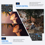 Wireless and Wired Remote Commander & Lanc Camera Zoom Controller for Sony – Focus, Iris, Zoom, ND Adjust, Daisy Chain – Replaces Sony RM-30BP – Compatible with HXR-NX5R, PXW-FS7,PXW-Z280, MCX-500