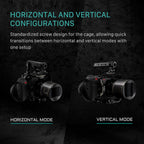 Tilta Camera Cage Advanced Kit for Canon C400 | Includes Full Cage, Rear Accessory Plate, Top Handle Extension, Shoulder Baseplate & More | Arri Rosette, NATO Rail, 3/8"-16 & 1/4"-20