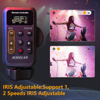 Wireless Camcorder Lanc Zoom Controller, Wired Remote Control with 2.5mm Jack Cable, IRIS, Focus, Video Recording and Zoom Commander with Lanc or Remote Terminal for Canon XL1S XL2 XHA1 /Sony NX5C