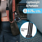 SIRUI AM203 Mini Travel Tripod with 360° B00K Ball Head, Lightweight Aluminum Tripod for Travel and Tabletop Use, Max Load 20lbs/10KG, Folded Height 11.4”, Max Height 16.7”