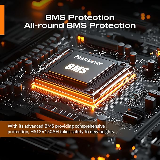 12V 150Ah LiFePO4 Lithium Battery 4 Pack- BCI Group 31 with Bluetooth | Built-in 110A BMS & Low-Temp Protection | 15000+ Deep Cycles for Solar RV Marine Off-Grid