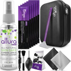 Altura Photo Professional Camera Cleaning Kit for Full Frame DSLR & Mirrorless Cameras - Lens and Sensor Cleaner - Includes Case, Spray, Swabs, Blower, Brush, Tissue Paper