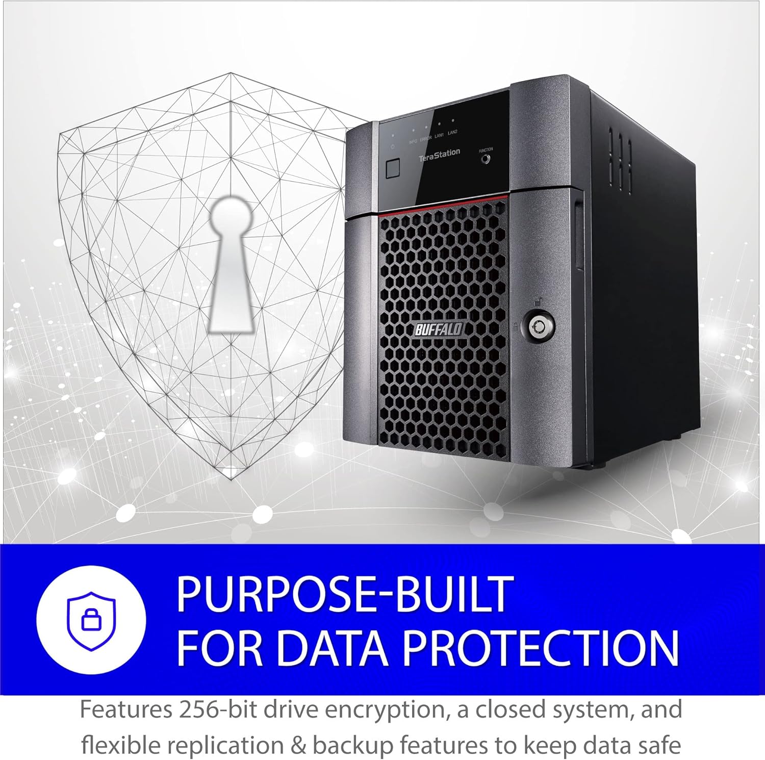 BUFFALO TeraStation Essentials 4-Bay Value-Focused Desktop NAS 16TB (4x4TB) with Hard Drives Included