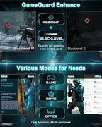 SANSUI 27 Inch Curved 160Hz Gaming Monitor, 1500R Curved Computer Gaming Monitor FHD 1080P, 4000:1, 110% sRGB, FPS/RTS, 1Ms MPRT|FreeSync|HDR|Low Blue Light|HDMI DP| VESA Support, HDMI Cable Incl.