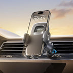 MRGLAS 2025 Upgraded Phone Holders for Your Car with New Metal Hook Clip, Handy Air Vent Cell Phone Car Mount [One Hand Operation], Universal Automobile Cradle for iPhone Android and All Smartphones