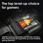 DATO 2TB M.2 2230 SSD, PCIe Gen 4x4 NVMe Internal Solid State Drive with Heatsink, Up to 5000/3200 MB/s, Compatible with Steam Deck, ROG Ally, Surface Pro, Mini PCs, Ultrabook, ARES ARS430