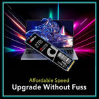 Addlink S85 2TB M.2 PCIe NVMe Gen4 Memory Expansion SSD, Speed Up to 6000 MB/s, Internal Solid State Drive with HMB Technology for Laptop, Gaming and Creators