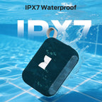 Monster Cube 1 Portable Bluetooth Speaker, IPX7 Waterproof, Bluetooth 6.0, 20H Playtime, Powerful Stereo Sound, Speaker for Home, Outdoors and Travel, Blue