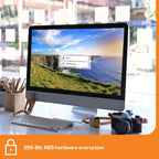 WD 18TB My Book Desktop External Hard Drive, USB 3.0, External HDD with Password Protection and Auto Backup Software - WDBBGB0180HBK-NESN