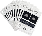 KUVRD Waterbear - Universal Screen Cleaners - Teeny Tiny Cleaning Tools for Your Lenses & Screens - 10-Pack - (10 Patch Sets)