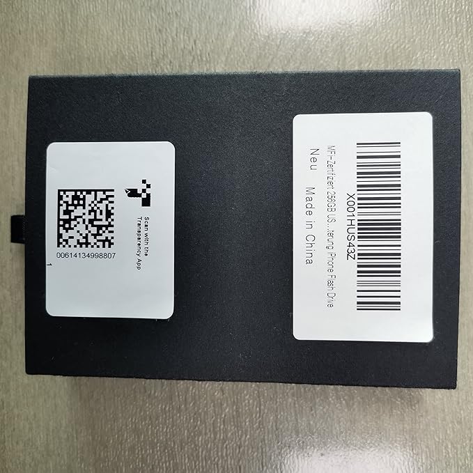 Genuine Apple MFi Certified iPhone USB Flash Drive 256GB - Real Capacity - No Fake Storage, Genuine Lightning, encrypted Auto Backup Photo Stick for iPhone iPad Photos/Videos - Avoid Fake MFi Clones!