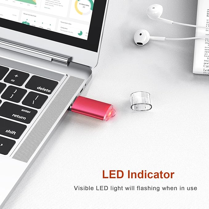 TOPESEL 32GB 10 Pack USB Flash Drive Flash Drive 2.0 Memory Stick Fold Storage Thumb Stick Jump Drive Pen Swivel Design for PC laptops, Tablets, TVs, car Audio (5 Mixed Colors)