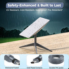 for Starlink Gen 2 Cable 33FT, Waterproof Replacement Cable for Starlink Gen 2 Standard Kit, Fast & Stable Starlink Ethernet Cord V2