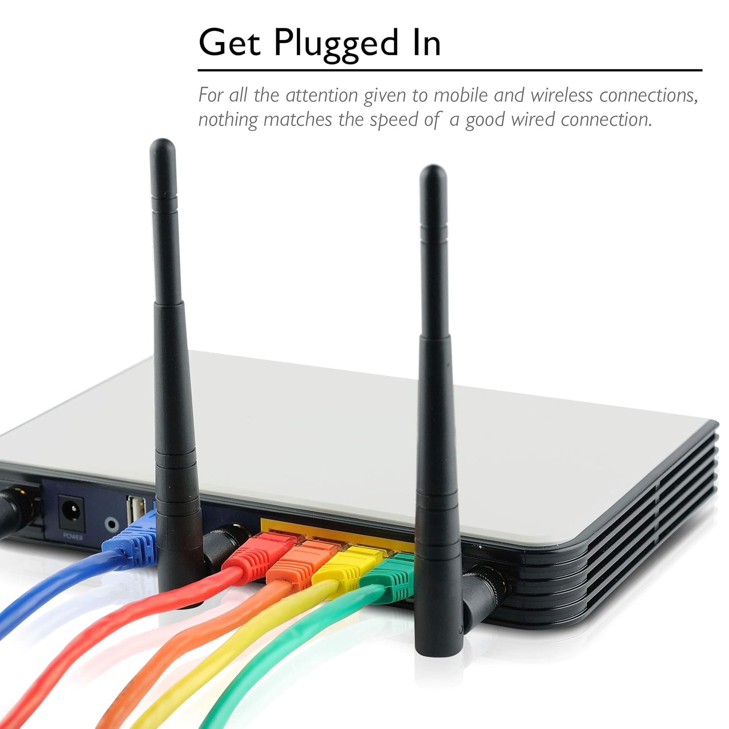 GearIT 24-Pack, Cat5e Ethernet Patch Cable 3 Feet - Snagless RJ45 Computer LAN Network Cord, Purple - Compatible with 24 48 Port Switch POE Rackmount 24port Gigabit