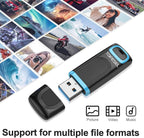 TOPESEL Flash Drive 128GB USB 3.0 Thumb Drive USB Stick Memory Stick USB Flash Drives Pen Drive Thumb Drives 2 Pack