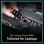 Addlink S85 1TB M.2 PCIe NVMe Gen4 Memory Expansion SSD, Speed Up to 6000 MB/s, Internal Solid State Drive with HMB Technology for Laptop, Gaming and Creators
