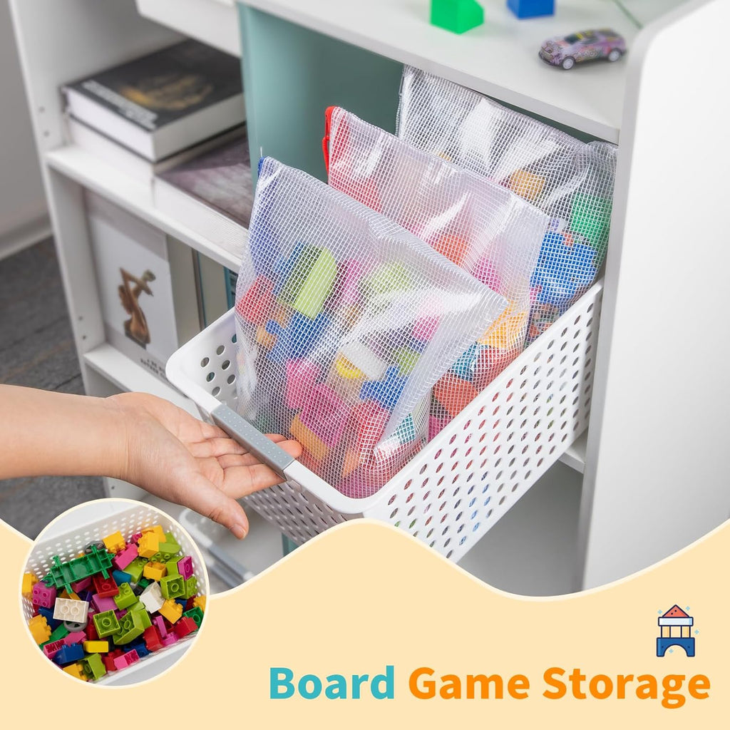 Umriox 24 Pack 12 Colors Zipper Pouches for Organizing, Letter Size, A4 Size, Zipper Bags for Puzzles & Board Game Storage, Office Supplies Travel Toiletries