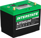 Interstate Batteries 12V 100Ah Group Size 24M Lithium Marine Dual Purpose Deep Cycle LiFePO4 Battery, Maintenance Free, Lightweight, Ideal For Boats with 1,000 Marine Cranking Amps (Li24MDP12V100)
