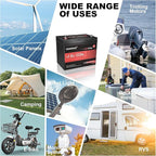 2 pack 12V 100Ah Mini LiFePO4 Lithium Battery,100A BMS 1280Wh BCI Group 24 Lithium Iron Phosphate Battery 6000+ Cycles Perfect for RV, Solar, Marine and Home Energy Storage