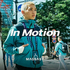 MAGEASY Universal Cell Phone Lanyard - Anti-Theft Thick Rope Crossbody Phone Strap for iPhone 16 Pro Max & Most Smartphones, for Men & Women | 8.3mm Misty Blue/Red