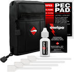 Photographic Solutions Digital Survival Kit - Type-2 (17mm) Sensor Swabs, PEC-PAD Photo Wipes, E-Wipe Packet, Aeroclipse Optic Cleaner Non-Flamable Solution - Camera Cleaning Kit with Travel Bag