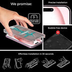 Deppa |2 Pack| Anti-Blue Light Screen Protector for iPhone 12 Pro Max (6.7')| Scratch Resistant Tempered Glass | 3D Edge to Edge Coverage | Easy Installation Kit | Eye Safeguard TÜV Certified