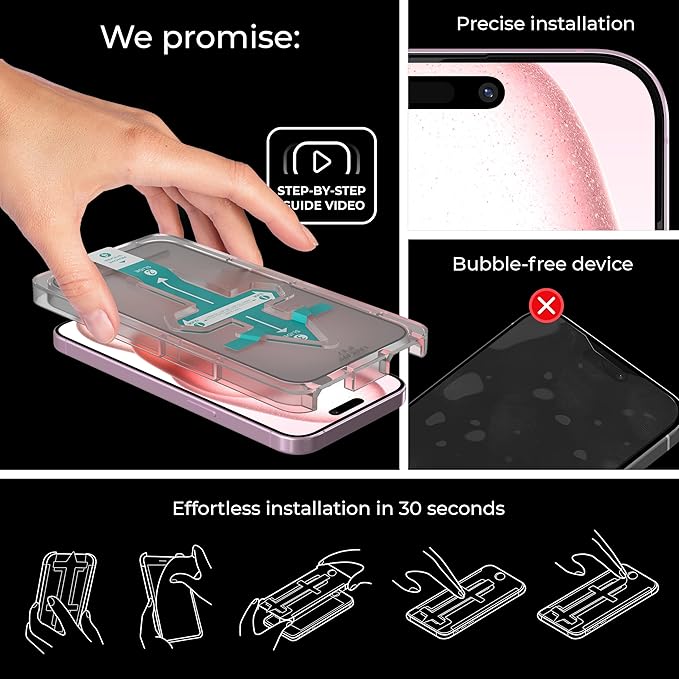 Deppa |2 Pack| Anti-Blue Light Screen Protector for iPhone 12 Pro Max (6.7')| Scratch Resistant Tempered Glass | 3D Edge to Edge Coverage | Easy Installation Kit | Eye Safeguard TÜV Certified