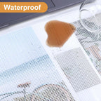 12pcs Mesh Zipper Pouch Puzzle Storage Bags A3 17x12 Inches Large File Bags Black Reusable Zipper Pouches for Organizing, Classroom Board Game Organization