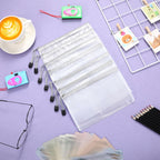 Jetec 32 Pcs Mesh Zipper Bags Toy Storage Bikini Organizer Bag Bolsas Para Guardar Trajes De Baño Waterproof Zipper Reusable Pouch Puzzle Multipurpose for Storage Office(Grey,7.5 x 5 Inch)