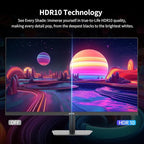 KTC 24.5 Inch 100Hz IPS Computer Monitor - FHD(1920 x 1080P), Anti-Blue Light Screen, 126% sRGB, 16.7M, Support FreeSync and GSync, PC Monitor for Casual Gaming and Working
