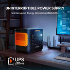 Jackery Explorer 2000 v2 Portable Power Station with AC Charging Cable, 2040Wh LFP Home Backup Battery, 2200W AC Output, Solar Generator for Emergencies, Power Outages, Camping(Solar Panel Optional)