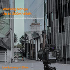 COMICA Vimo C3 Wireless Lavalier Microphone with Noise Cancellation, 656ft Transmission, Gain Control, Compact Wireless Lapel Microphone for DSLR Cameras/Android/Live-Streaming/Vlogging/YouTube