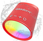 Portable Bluetooth Speaker Wireless with 9 Color Lights, 20H Playtime, Stereo Pairing, Deep Bass, IPX6 Waterproof, Bluetooth 5.3, Small Speaker for Home, Party, Outdoor, Camping, Beach, Gift