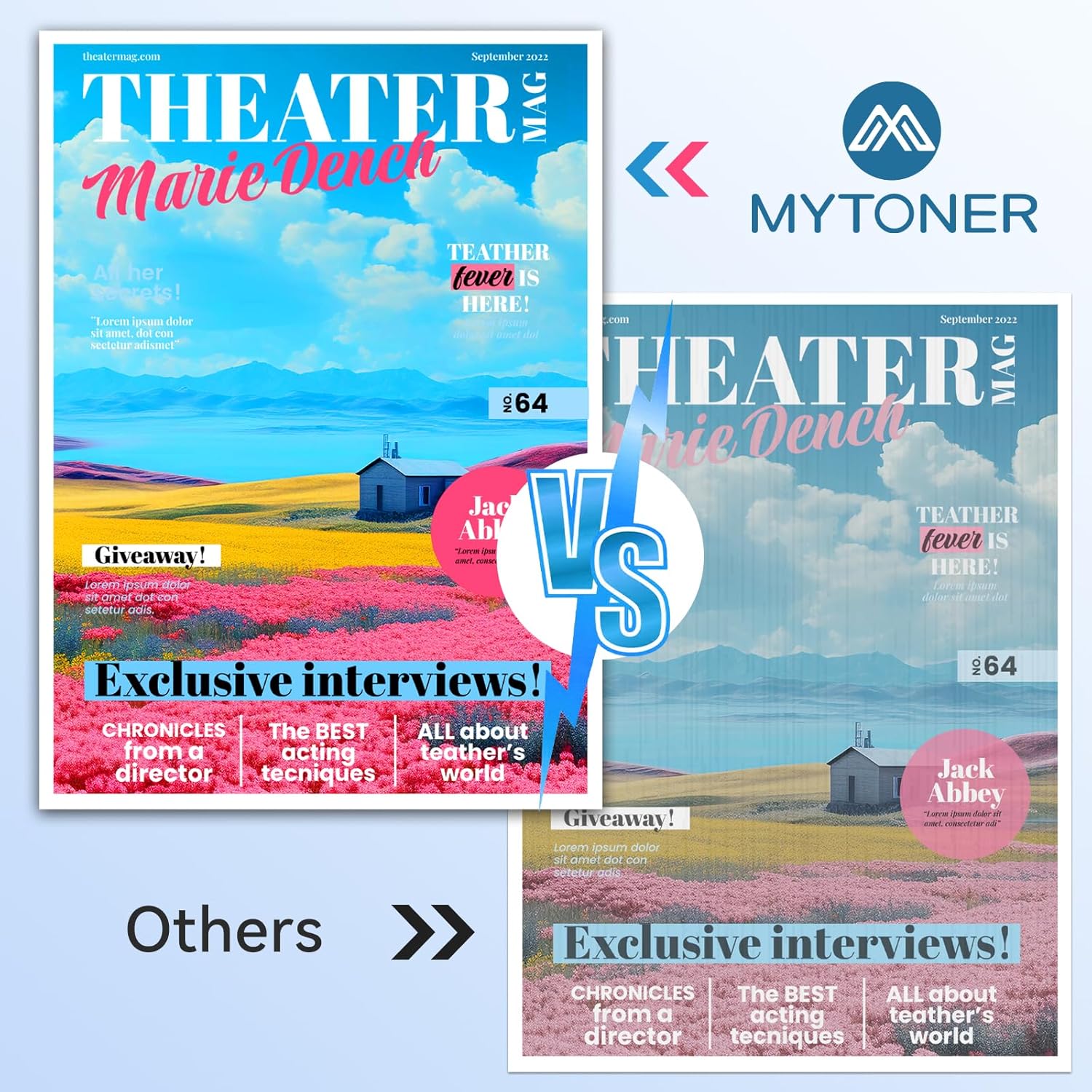 MYTONER TN227 High Yield Toner Cartridge 4 Pack Compatible Replacement for Brother TN227 TN-227 TN227BK TN223 for HL-L3210CW MFC-L3750CDW MFC-L3710CW HL-L3270CDW (TN-227BK/C/M/Y High Yield, 4Pack)