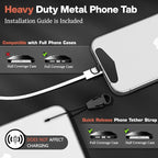 Kaptron Adjustable Phone Wrist Strap - Universal Cell Phone Lanyard Wrist Strap with Lanyard Patches